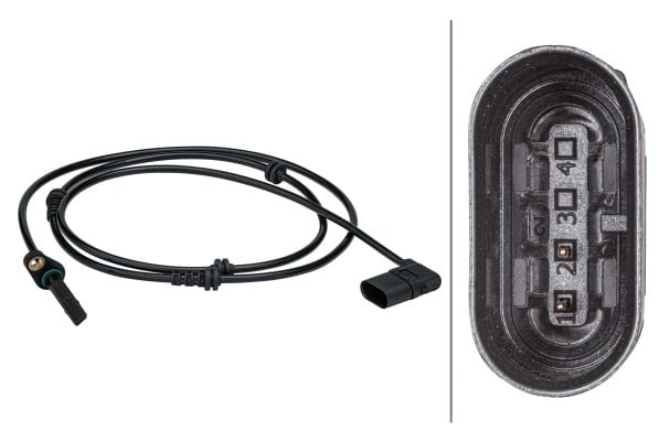 Abs Sensoru On Sol Mercedes C-Class W205 S205 C205 A205 Hella 6Pu012679451