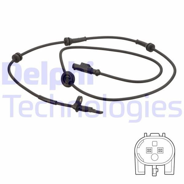 Abs Sensörü Punto-Punto Van 09-1999-03-2012 Delphı Ss20778