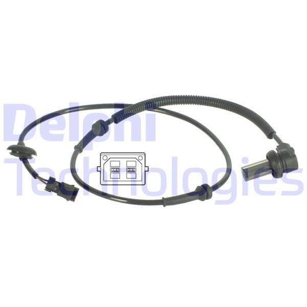 Abs Tekerlek Hız Devir Sensörü Ön Passat 96-00 -A4 95-00 1020Mm Delphı Ss20004