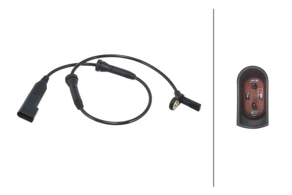 Abs Tekerlek Hız Sensörü Ön Focus 1.4-1.6-1.8-2.0 16V-1.8 Tdcı 98-04 Hella 6Pu009106681