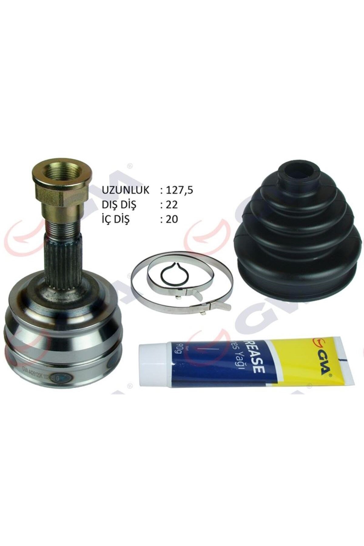 AKS KAFASI DIŞ ÖN FIAT TEMPRA 1.4i 92-9922×20x46.8 127.5mm GVA 4426120K 92601903-7659169