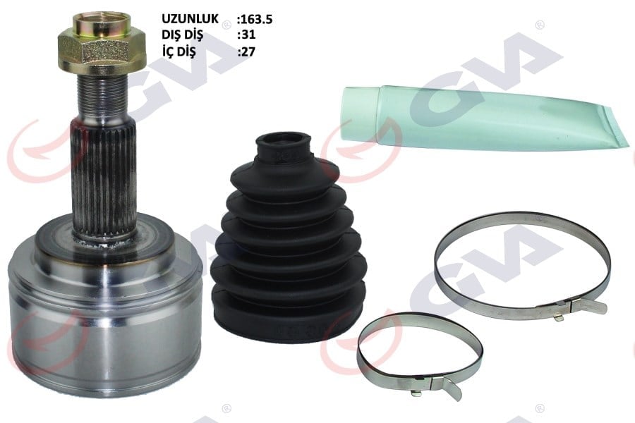 Aks Kafası Dış Ön Master 3-Movano Iı 2.3 Dci 6 Vites 10- 31X27x70 164Mm Gva 4419030K