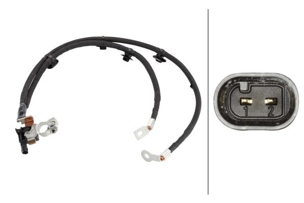 Akü Yönetimi Sensörü.12V.Citro N C3-C4/Ds Ds/Opel Crossland/Peugeot 208-2008 Hella 6Pk010544931