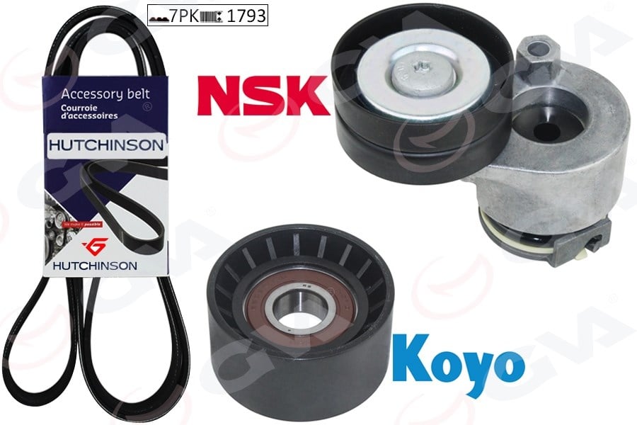 Alternatör Gergi Kiti Kütüklü Master Iı 1.9-2.5 Dci 02 > Laguna Iı 1.9 Dci-2.0 16V 02 > K017pk1793 Gva 59A1912
