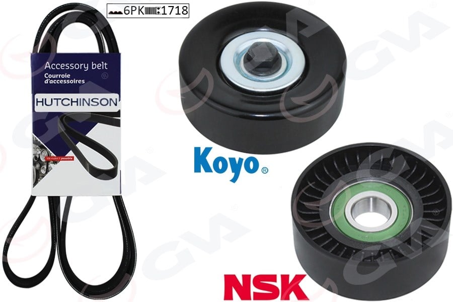 Alternatör Gergi Kiti Kütüksüz Focus 01-04 -Connect 02 > 1.8 Di-Tdci Klimalı K016pk1718 Gva 59A3521