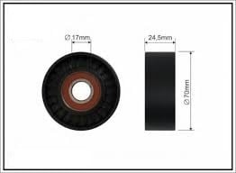 Alternatör Gergi Rulmanı Kütüklü C4-C5-C8-Jumpy-307-308-407-508-607-608-Expert-Focus 2.0Hdı-2.0Tdı Psa 1611424380