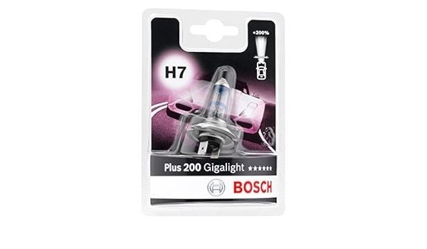 Ampul Plus 200 Gigalight H7 12 V 55 W Px26d Bosch 1987301145