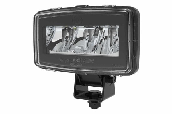 Ana Far Pc Polycarbonat Berrak 12V 24V Siyah Sol Sağ 3-Kutuplu Dörtgen Universal Hella 1Sa327210031