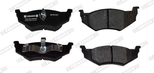 Arka Balata K.Ç Tip Chreysler Concorde-Neon-Sebrıng-Stratus-Dodge Caravan-Neon- Ferodo Fdb1099
