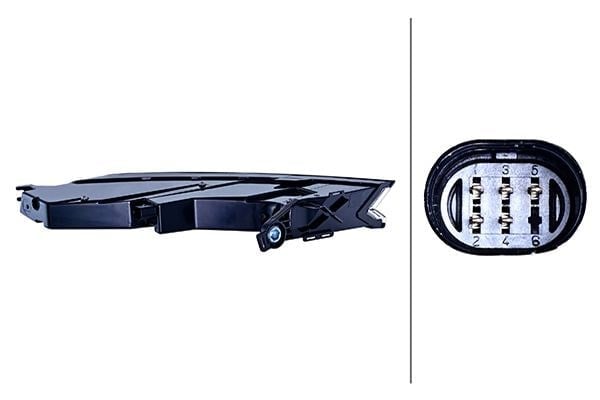 Arka Far.Led.Sol.Porsche Taycan Hella 2Sd015386551