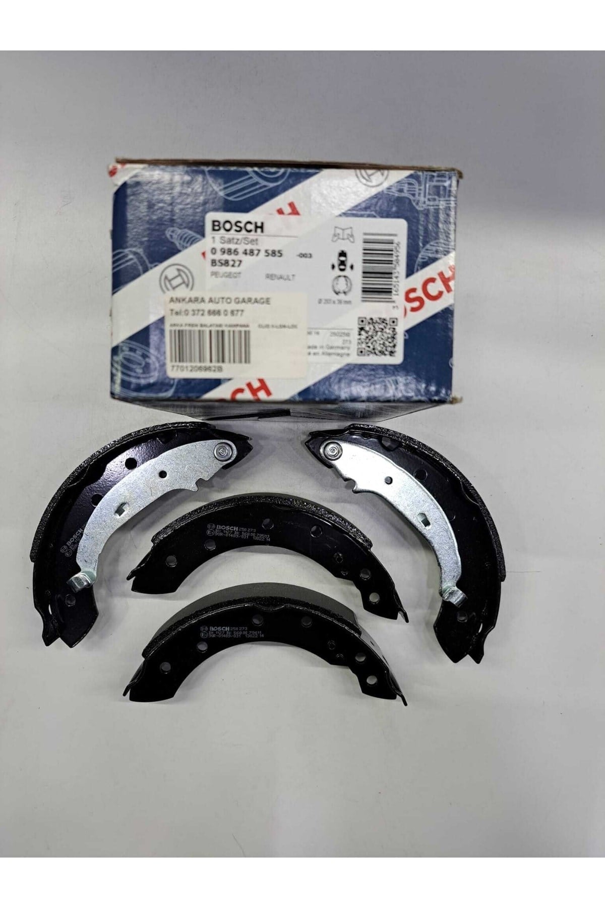 Arka Fren Balata Clio Iı Logan Laguna I Twingo I Saxo Xsara P106 P206 P306 Symbol I Iı 0986487585