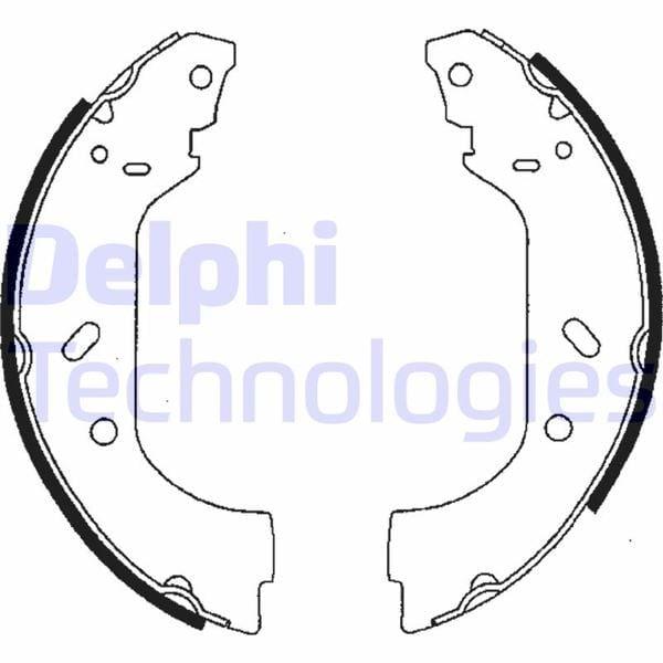 Arka Pabuç Balata Jumpy 95-00 2.0Hdi 99> Expert 96> Evasıon 94-02 P806 95>02 Scudo 99-06 255X 60 Delphı Ls1715