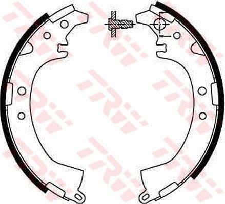 Arka Pabuç Balata Rav 4 I Iı 2.0 1.8 Vvt-I 2.0 Vvt-I 97 >00 >05 Terios 1.3 Gs8449 Gs8649 228X41 Trw Gs8672