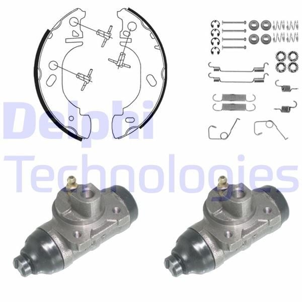 Arka Pabuç Balata Transıt T12 2.0 2.5Dı 2.5Td 94-00 254X52 Delphı Kp957
