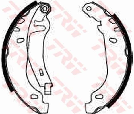 Arka Pabuç Balata Xsara 1.5D 1.6 1.8 D 1.9D 97-00 Zx 91-97 306 1.4 1.6 1.8 2.0 93-01 180X31 Trw Gs8531