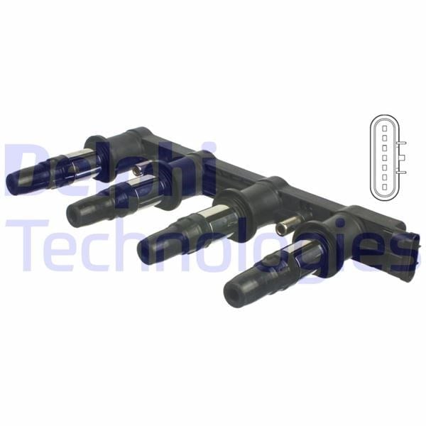 Ateşleme Bobini Insıgnıa A-Astra J-Corsa E-Zafıra-Mokka-Aveo-Cruze 1.6 A16xer-A16let-B16les-A18xer Delphı Ce01841-12B1a