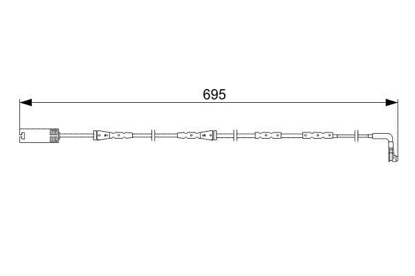 Balata Fısı On Bmw E81 E82 E87 E88 E90 E91 E92 E93 Bosch 1987473050