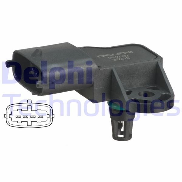 Basınç Map Sensörü Astra G-H-J-Insıgnıa A-Corsa D-Merıva A-B-Vectra C-Zafıra B 1.4 Net-Nel-1.6 Let-X Nt-Let-Ler 2.0 Leh-Lel-Ler Delphı Ps10182