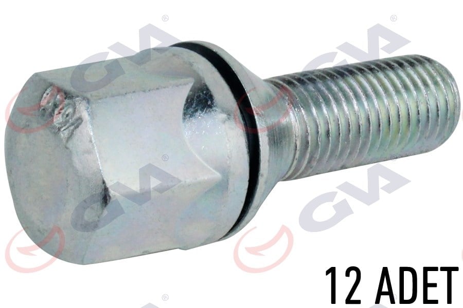 Bijon Civatası Renault 9-11 Pullu-Çinko-Beyaz Paket 12 Gva 8810118