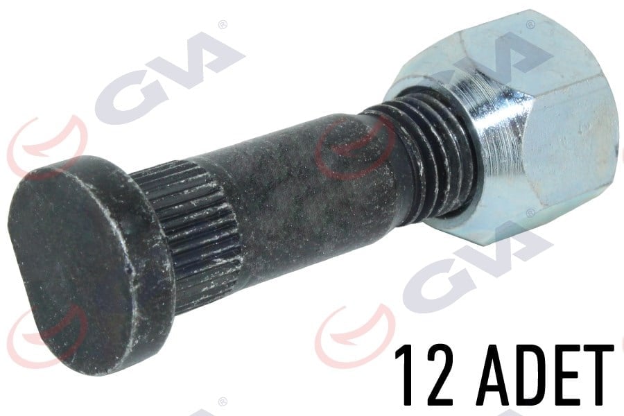 Bijon Saplaması Somunlu Tk. Arka 2.5 Ford Transıt 900 Paket 12 Gva 8830124