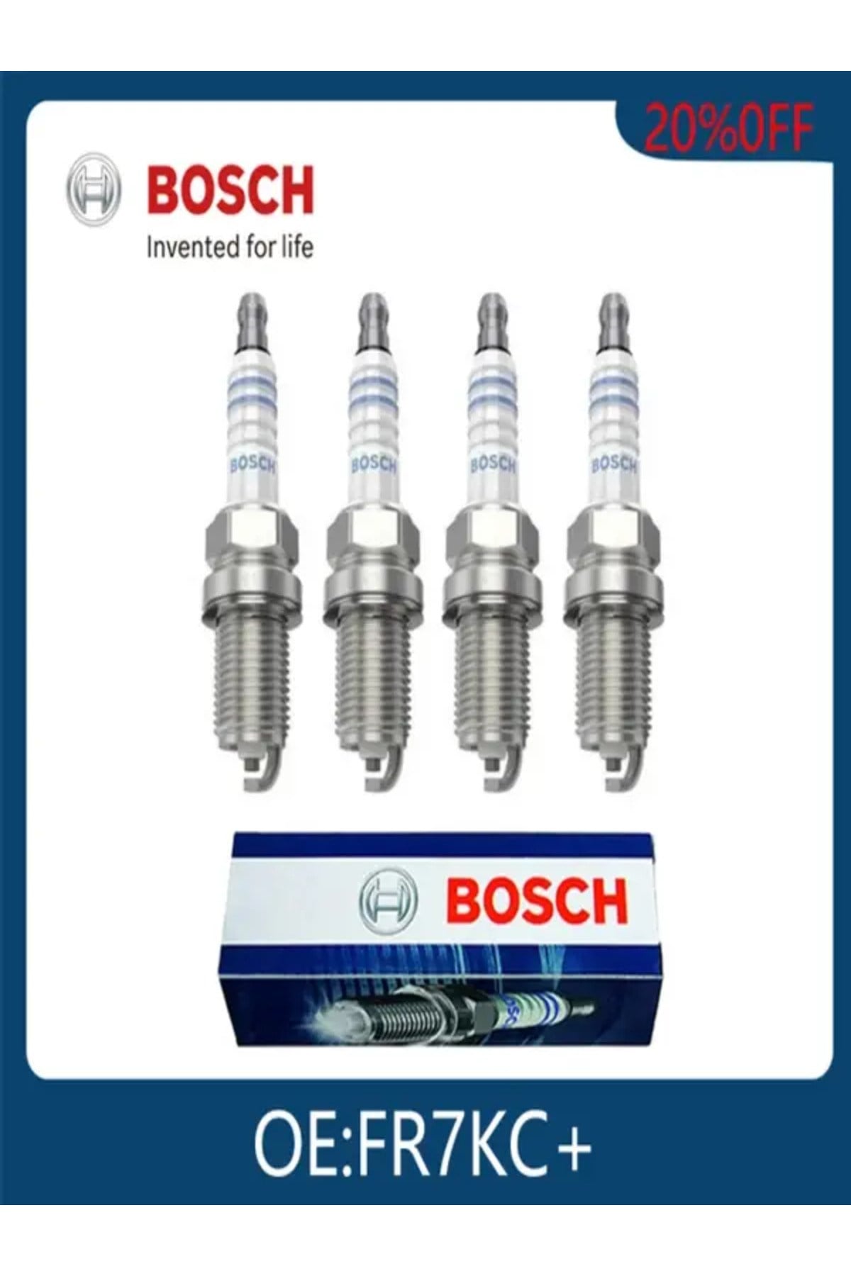 Bosch Toyota Corolla 1.6 4'lü Buji Takımı Ae101 1992-1997 Fr7kc 0242236561