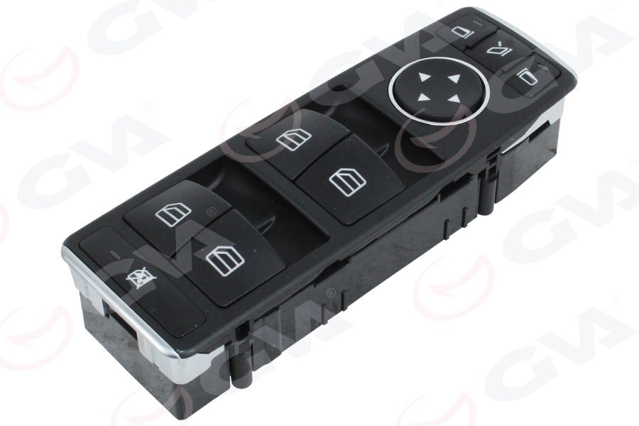 Cam Acma Salterı On Sol Sıyah. Ayna Katlamalı Mercedes W204 S204 X204 W212 Gva 8099059