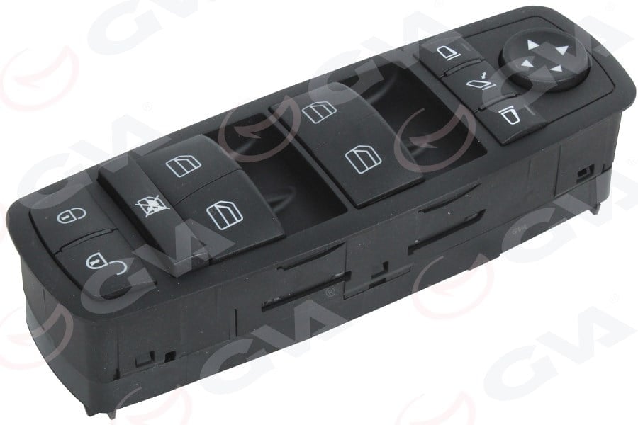 Cam Acma Salterı On Sol Sıyah. Ayna Katlamalı Mercedes W169 W245 Gva 8099029