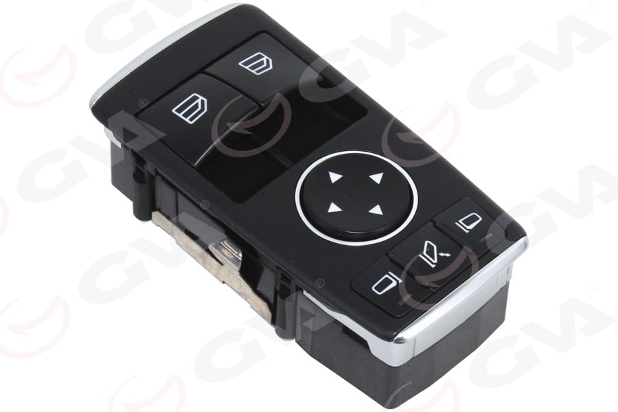 Cam Acma Salterı Sol Sıyah. Ayna Katlamalı Mercedes C204 R231 Gva 8099044