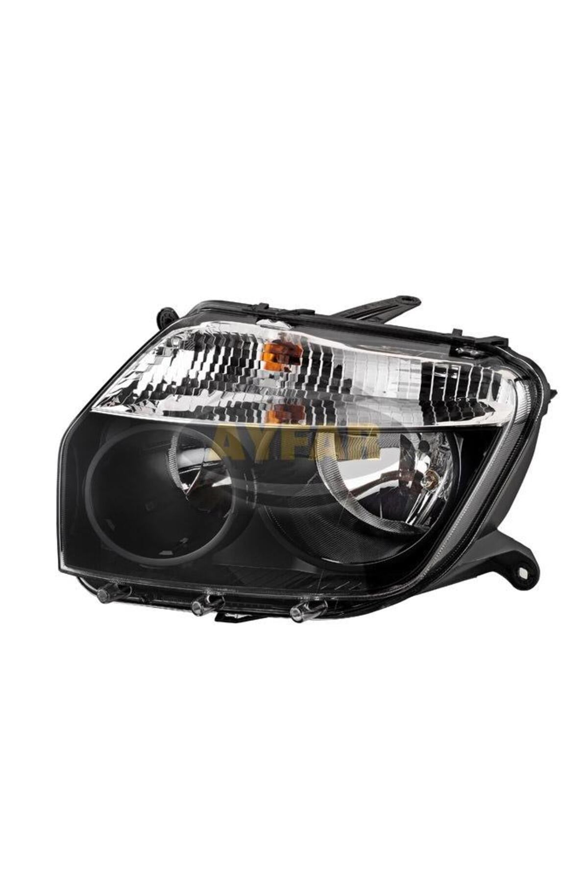 DACİA DUSTER ÖN SOL FAR 2010-2013 ARASI SİYAH ÇERÇEVELİ 260101891R 260103738R GRM GOLD