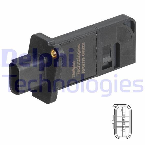Debimetre Sensörü Ford Focus Iv 18> Courıer 18> Connect 18> Kuga Iıı 18> Puma 20> 1.5 Ecoblue Delphı Af10779-12B1