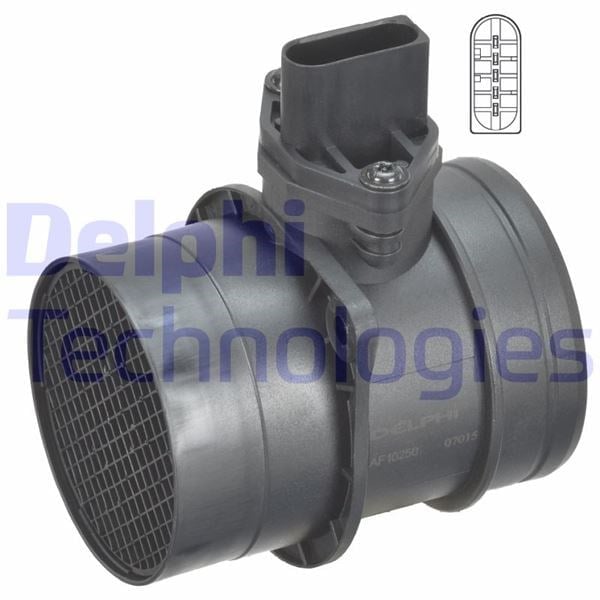 Debimetre Sensörü Komple Audı A3 1.9 Tdı. A4 1.9 Tdı; Seat Leon 1.9 Tdı. Toledo 1.9 Tdı; Vw Bora 1.9 Delphı Af10250-12B1