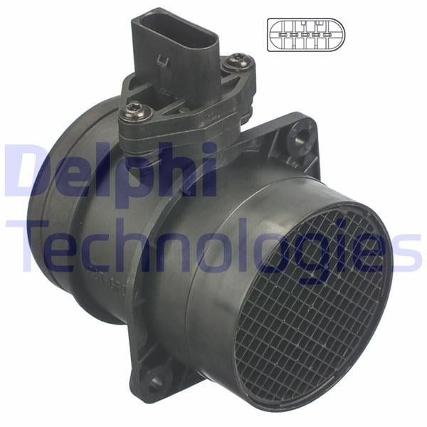 Debimetre Sensörü Komple Audı A3. Tt 1.8 T 10/98>06/03 Delphı Af10266-12B1