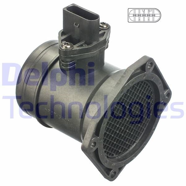 Debimetre Sensörü Komple Audı A4 1.8. A6 1.8; Vw Passat 1.8 05/97>09/01 Delphı Af10249-12B1