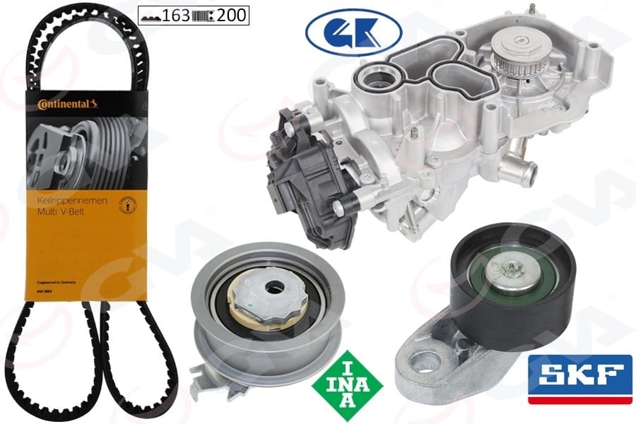 Devirdaim Eksantrık Gergi Kıtı Golf8-A3-Leon-Octavia 1.0 Tsı 2020> Dlaa-Dlab-Dfna-Dfnb-Dsgb-Dsgd Gva 59Wpk7514