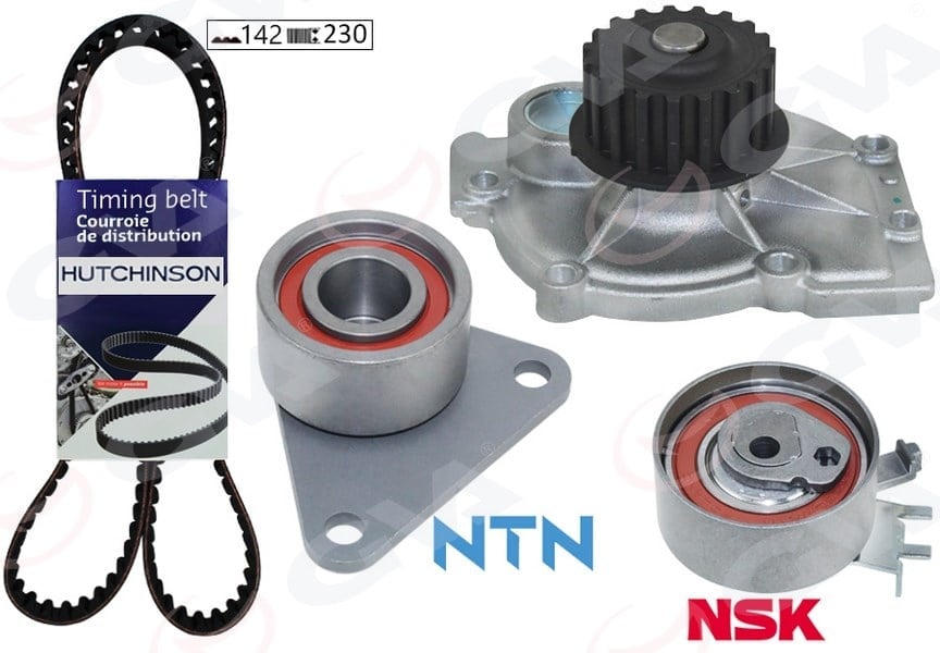 Devirdaimli Eksantrik Gergi Kiti 142X230 Laguna 2.0 16V 95-01 -Safrane Iı 2.0 96-00 -Volvo S40 99-04 Gva 59Wpk1810h