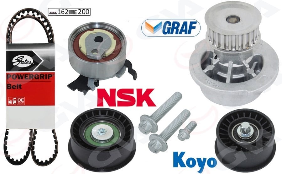 Devirdaimli Eksantrik Gergi Kiti Astra G-Corsa C-Vectra C-Merıva A-Zafıra A 1.4-1.6-1.8 16V Z16-14Xe Gva 59Wpk9008-2