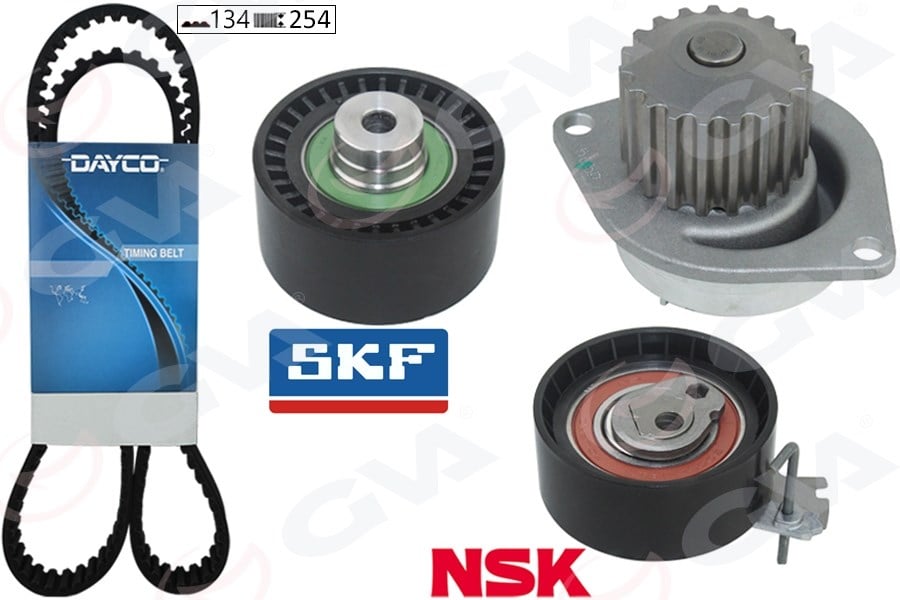 Devirdaimli Eksantrik Gergi Kiti P206-207-307-308-Partner-C2-C3-C4-Xsara-Berlıngo 1.6 16V Tu5jp4 Dfm Succe 1.6 16V 09-13 Tu5jp4 Gva 59Wpk4324