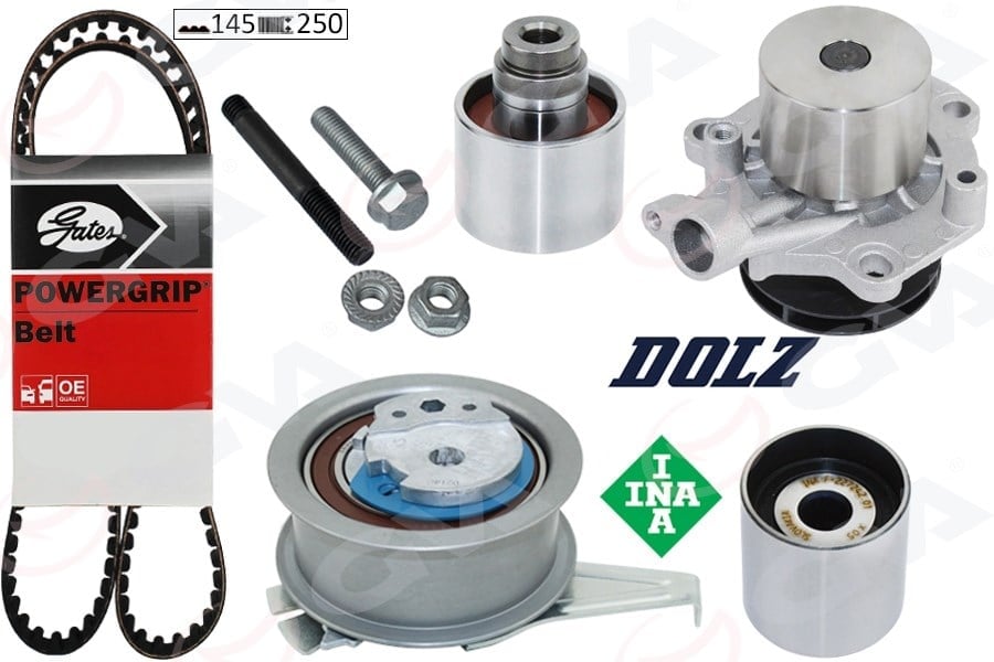 Devirdaimli Triger Seti Golf7-A3-Leon-Passat-Tiguan 1.6-2.0 Tdi 13> Clha/B-Dcxa-Crlb-Cuvc-Crka-Crkb- Gva 59Wpk7560g