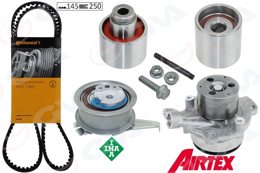Devirdaimli Triger Seti Golf7-A3-Leon-Passat-Tiguan 1.6-2.0 Tdi 13> Clha/B-Dcxa-Crlb-Cuvc-Crka-Crkb Gva 59Wpk7560c-2