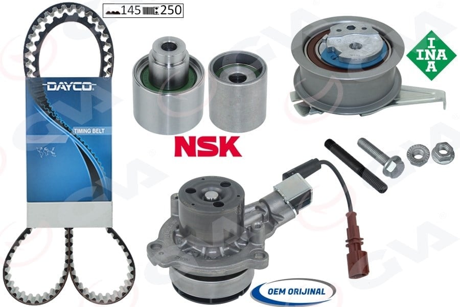 Devirdaimli Triger Seti Soketli Golf7-A3-Leon-Passat-Tiguan 1.6-2.0 Tdi 13 > Clha/B-Dcxa-Crlb-Cuvc-Crka-Crkb Gva 59Wpk7560d-2