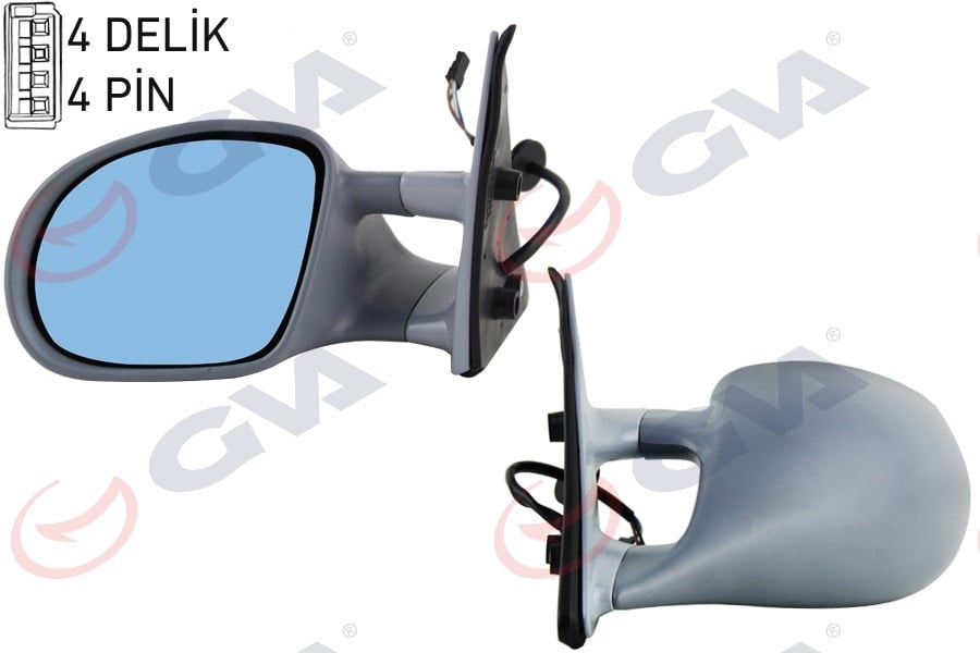 Dış Dikiz Aynası Sol 3 Serıes E36 M3 93-00 Elektrikli Isıtmalı Mavi Cam Konveks Astarlı Gva 1099355