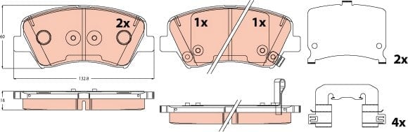 Disk Balata 0 0 - Trw Gdb2510