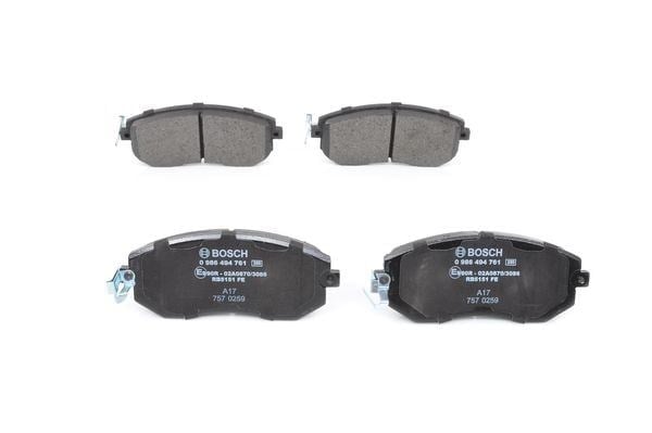 Disk Balata. Ön Bosch 0986494761