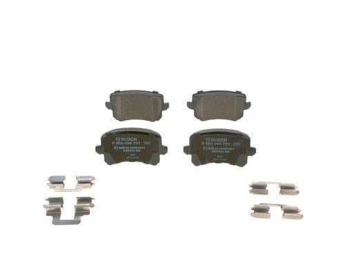 Disk Balata - Arka Bosch 0986494731