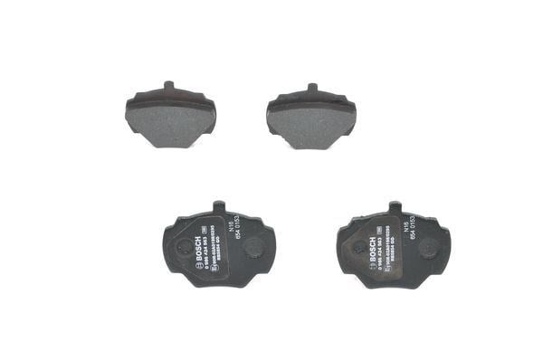 Disk Balata - Arka - Wva 21237 - 88.6X72x15.5 Mm - İkaz Kablolu Bosch 0986424563