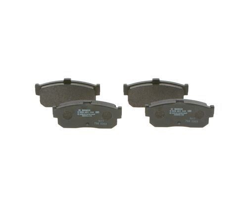 Disk Balata - Arka - Wva 21714 - 105.3X46.8X16 Mm - İkaz Kablolu Bosch 0986461144