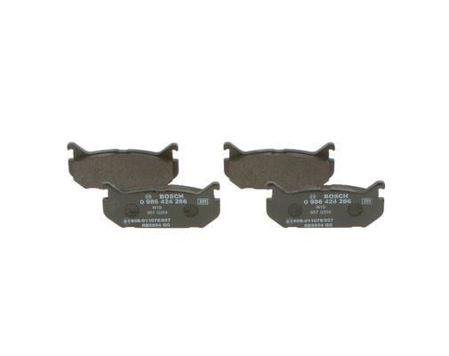 Disk Balata - Arka - Wva 21766 - 100X43.5X14 Mm - Bosch 0986424266