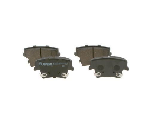 Disk Balata - Arka - Wva 24163 - 101.4X57.5X17.8 Mm Bosch 0986494678