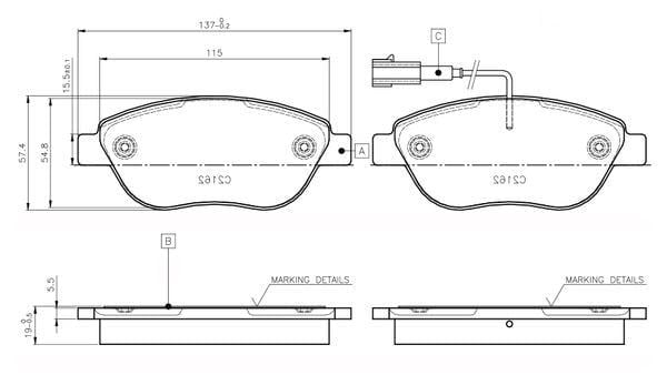 Disk Balata Bosch 0986Tb2961