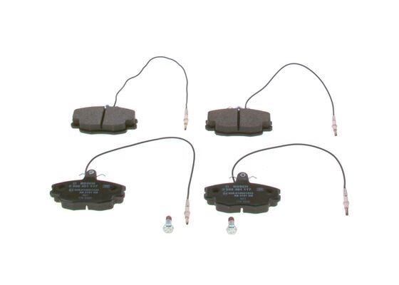 Disk Balata - Ön - Wva 21460 - 99.95X63.45X18 Mm - İkaz Kablolu Bosch 0986461117